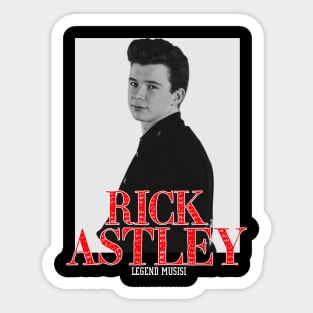 rick astley Sticker